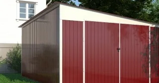 Сарай из труб в Белгороде от 41368 рублей - строительство сараев из труб и профнастила