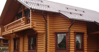 Строительство дома из оцилиндрованного бревна в Белгороде - от 134446 рублей